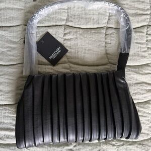 Simply Vera Vera Wang Black Pleated Bag